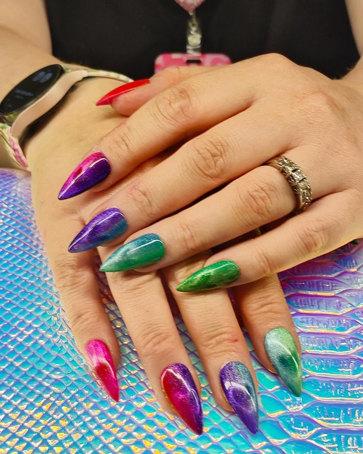 Custom Color for Each Nail