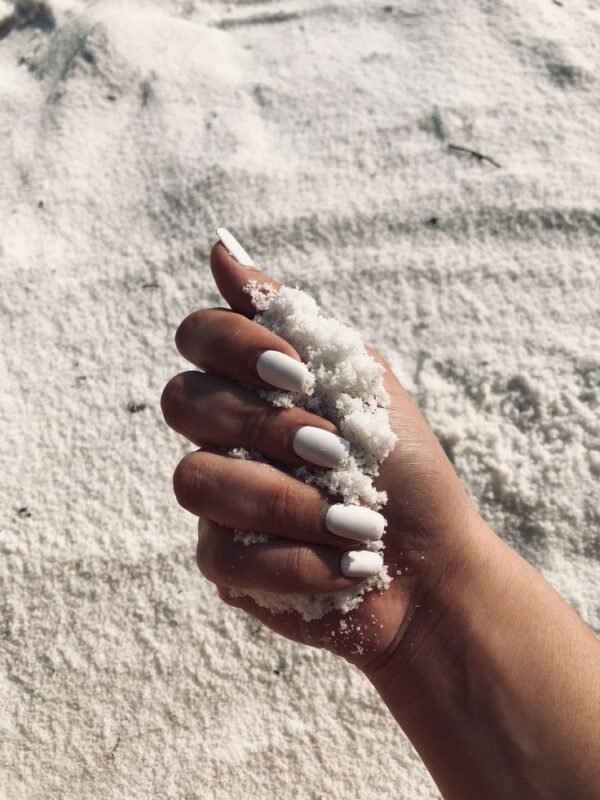 White Sand Nails