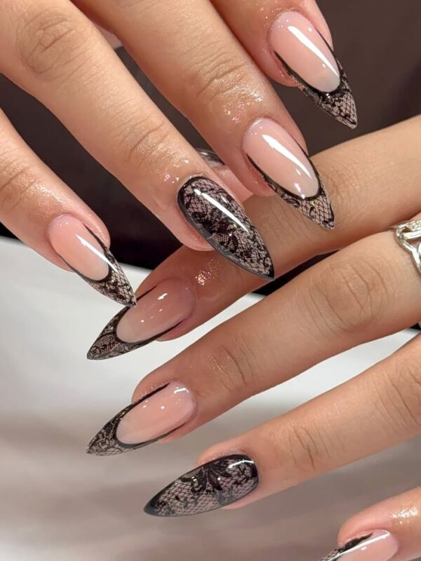 Lace Nail Art