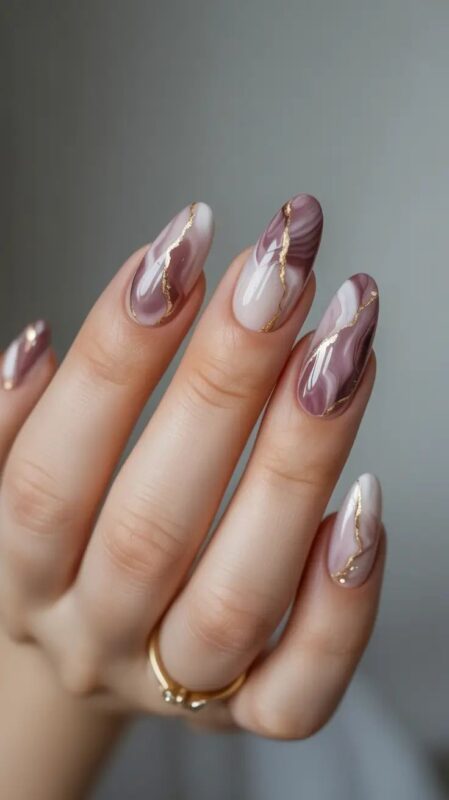 Marble Nails