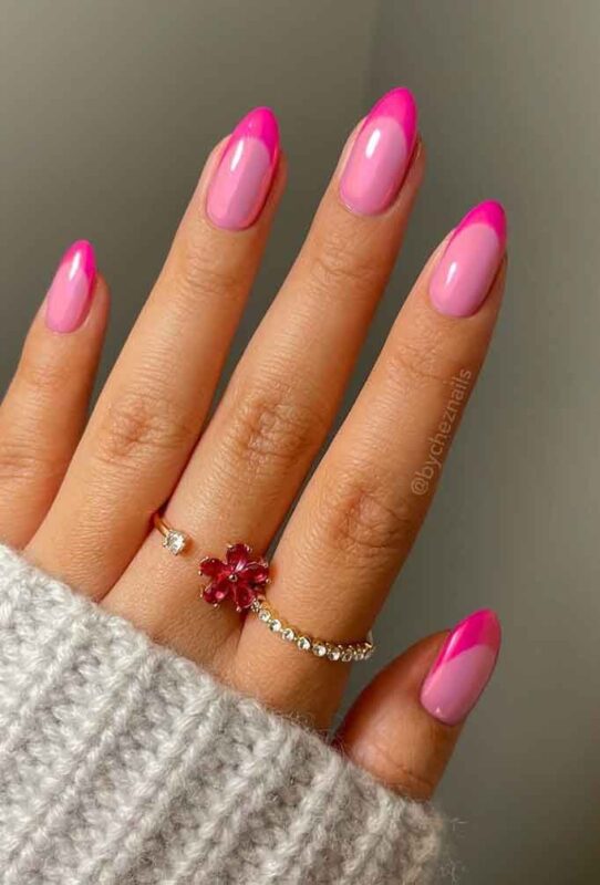 Cute Barbiecore Nails