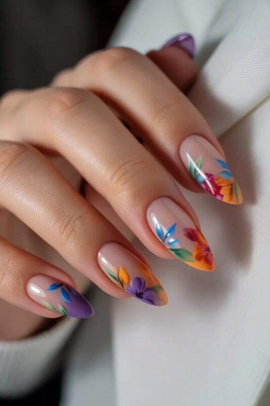 Floral Nail Designs