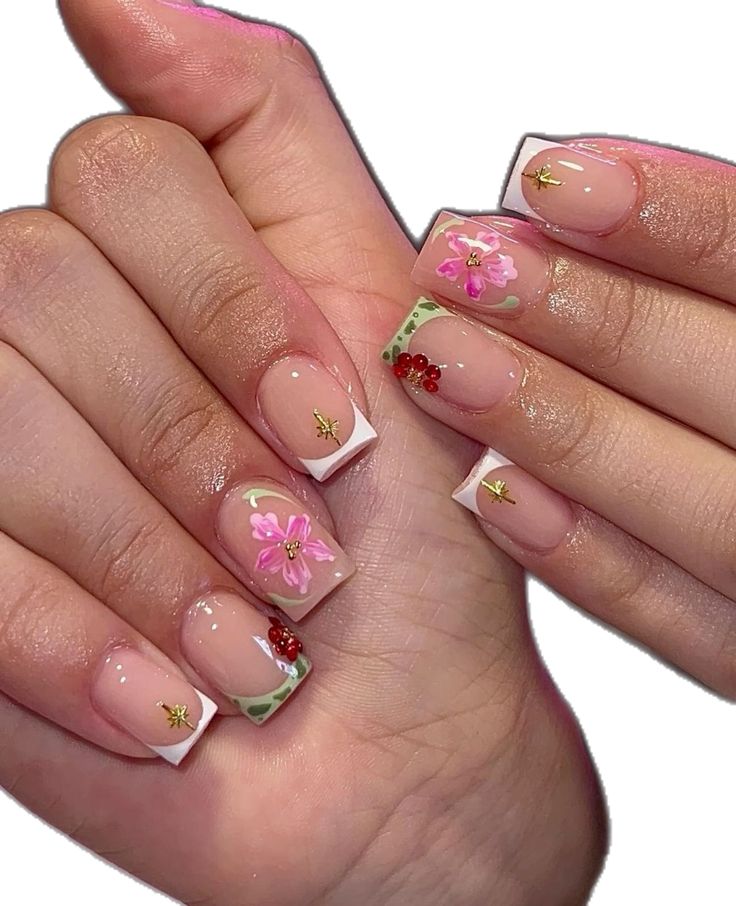 Floral Nails