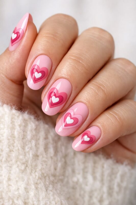 Heart-Inspired Nail Art Designs