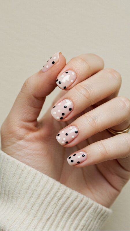 Negative Space Nail Art