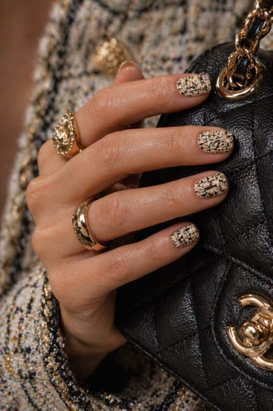 Texture-Rich Nail Art