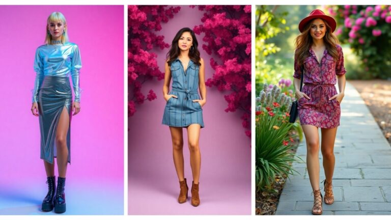 stylish indie dress outfit