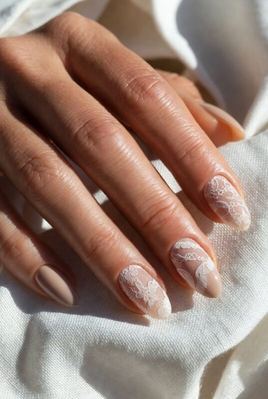 Vintage Lace Nails
