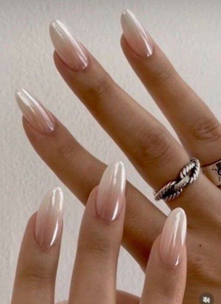 Classic Chrome Nails for summer