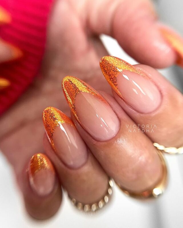 Sparkly Gradient Tips