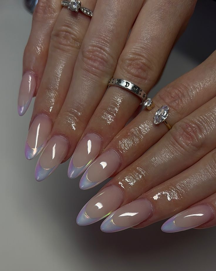 Metallic Tip Nails