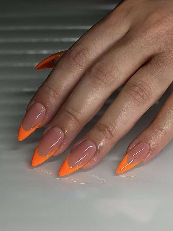 Burnt Orange Tips