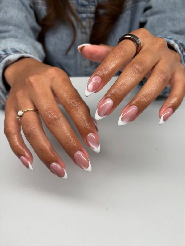 Cat Eye French Tips