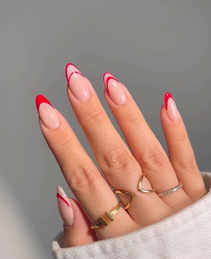 Modern French Tips with a Twist