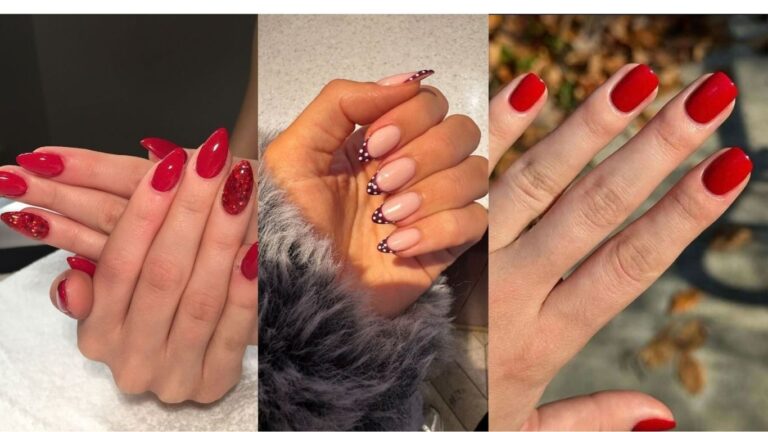 red nails for fall