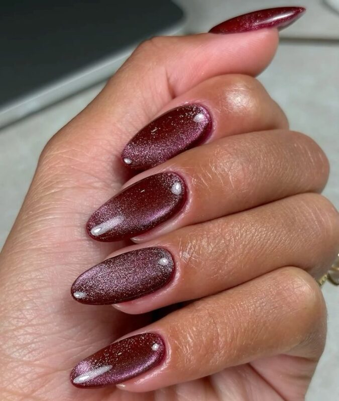 Garnet Silk Nails