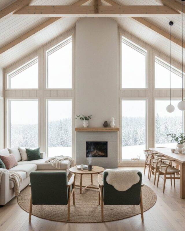 A Light Filled Nordic Nest