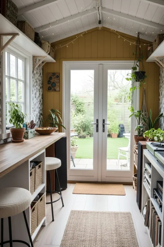 Charming Plant Filled Cozy Corner