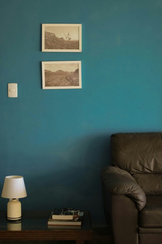 Deep Teal Walls