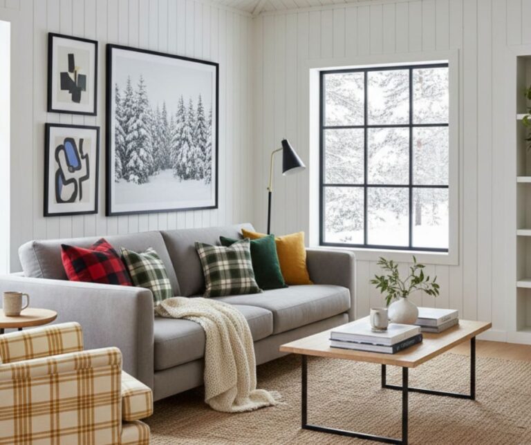 Scandinavian cottage interiors