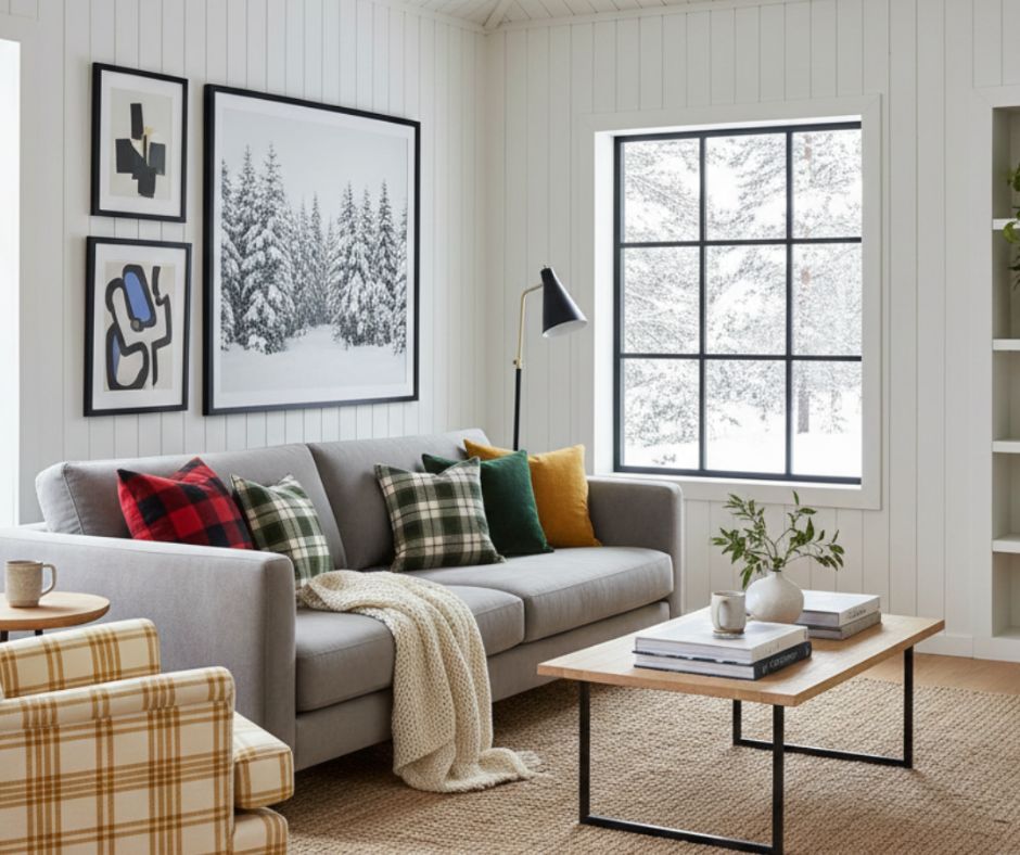 Scandinavian cottage interiors
