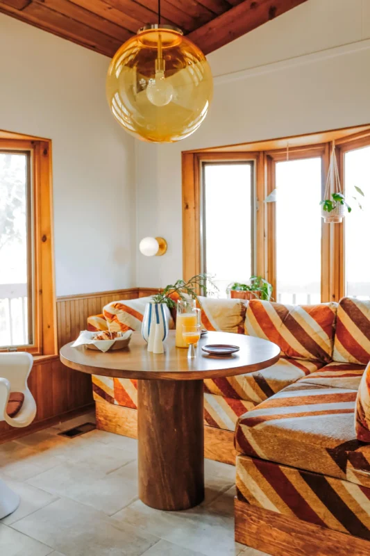 Breakfast Nook with Built-In Seating