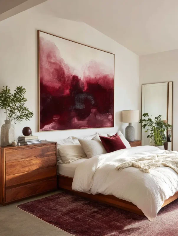 Burgundy Wall Art