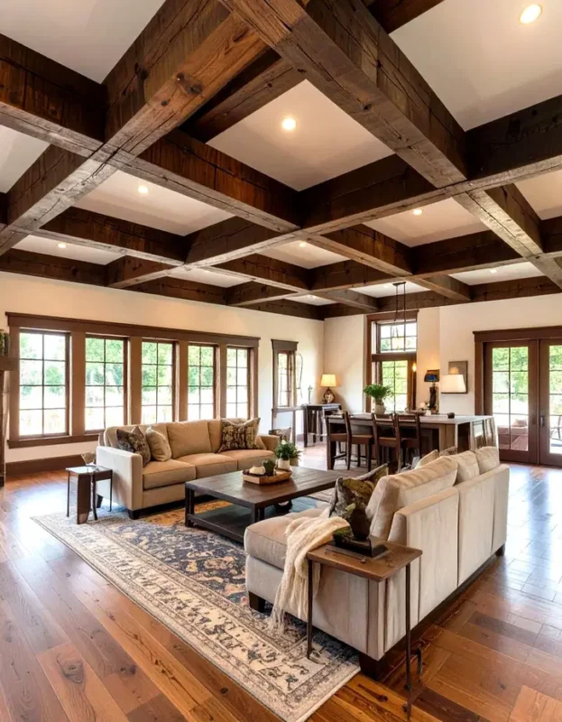 Calm Craftsman Living Room
