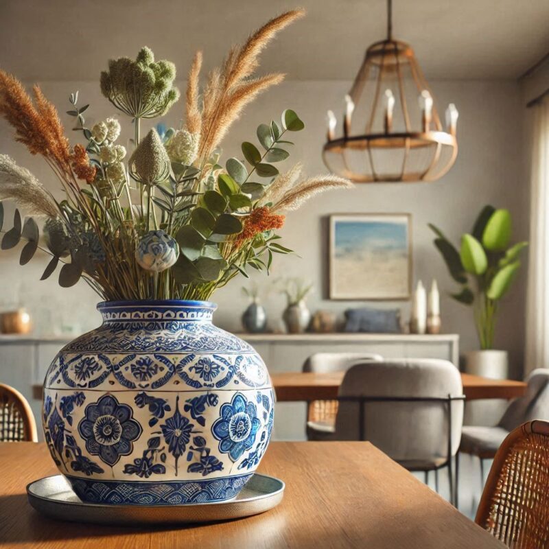 Colorful Spanish Pottery Decor