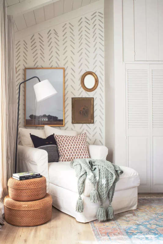 Cozy Corner Accent Wall