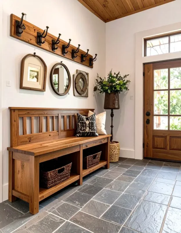 A Craftsman Entryway