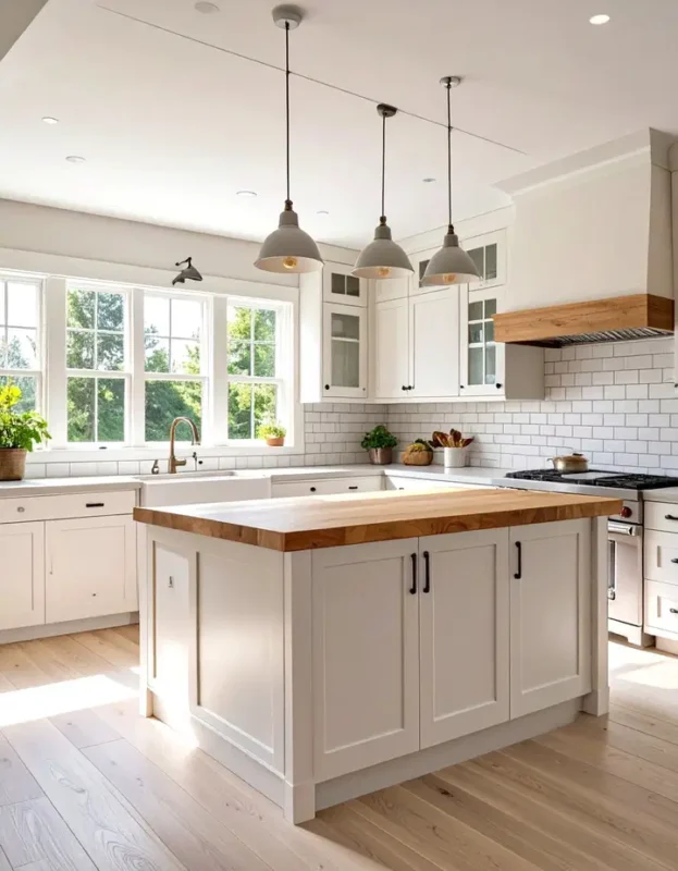 Craftsman Kitchen with Clean Lines