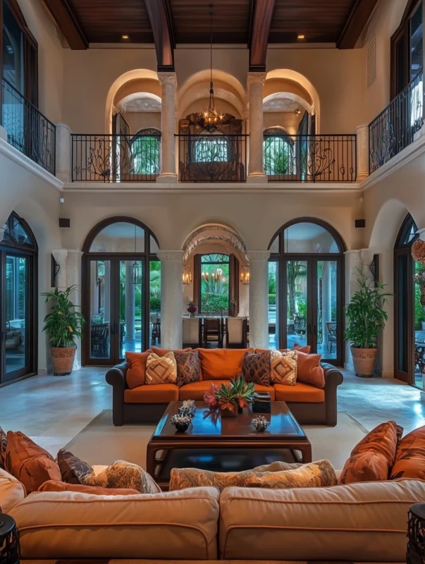 Warm Ambience with Lighting