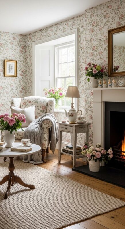 Floral Patterned Wallpapers