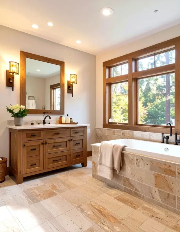 Craftsman bathroom retreat