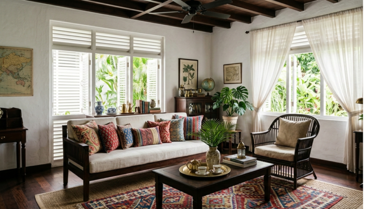 British Colonial Interior Designs