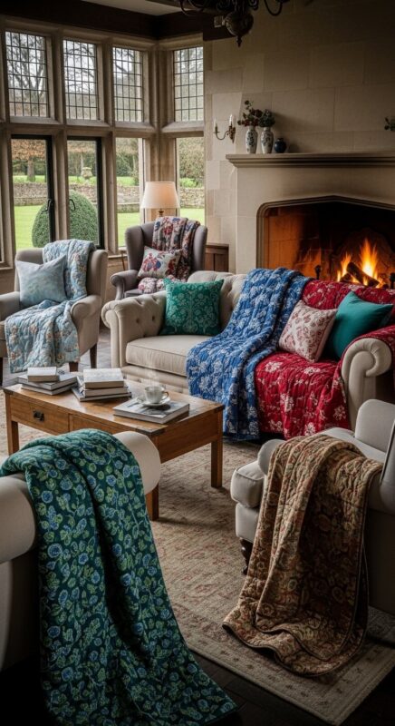 Quilted Throw Blankets