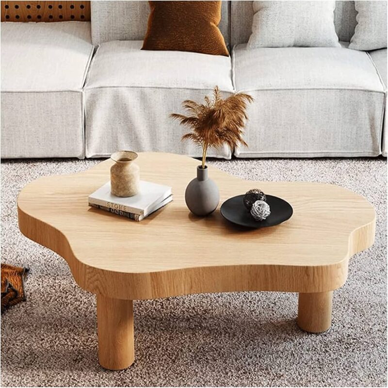 Sculptural Coffee Tables in living room