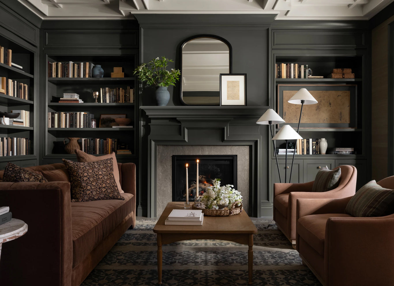 A Moody Living Room