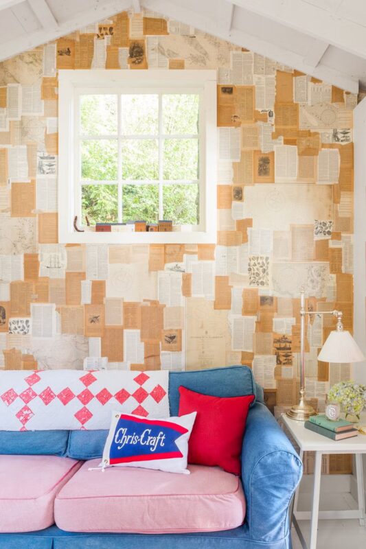 Creative Wallpaper Accent Wall