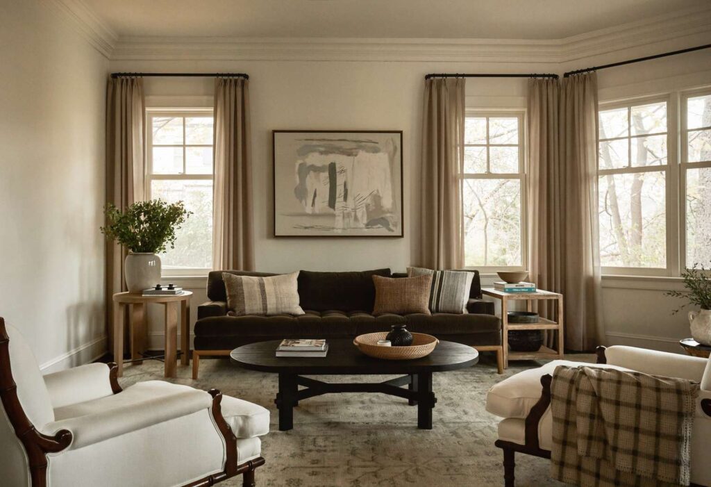 traditional living room