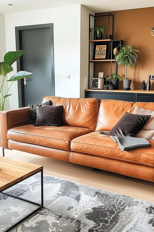 Industrial-Inspired Room