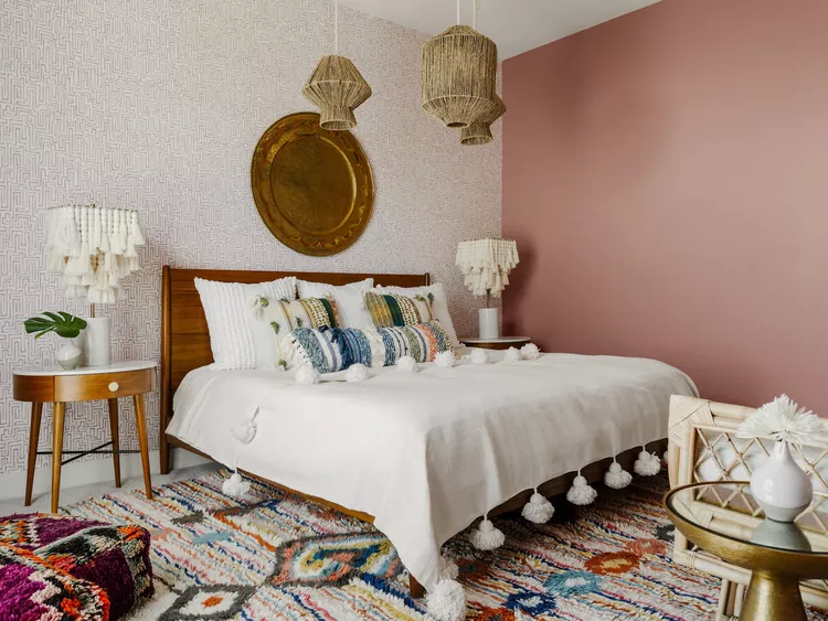 Midcentury Modern Boho Style