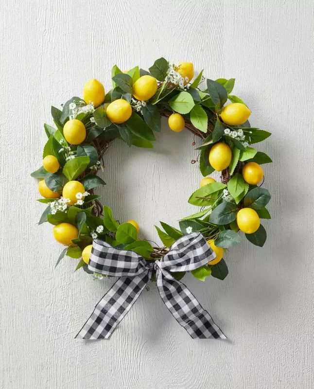 Lovely Lemon Wreath