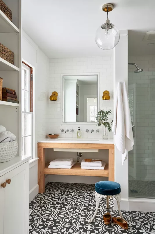 Use Bold Patterned Flooring