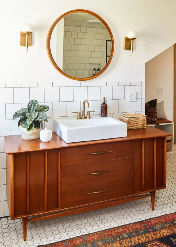 Using Wood Vanity