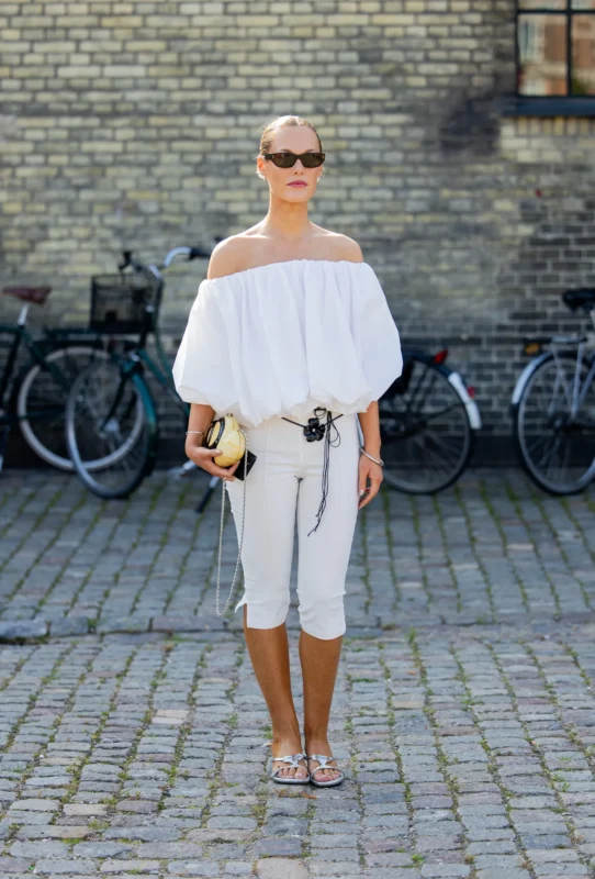 With a Beautiful Blouse