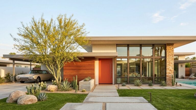 Mid-Century Modern House Exteriors