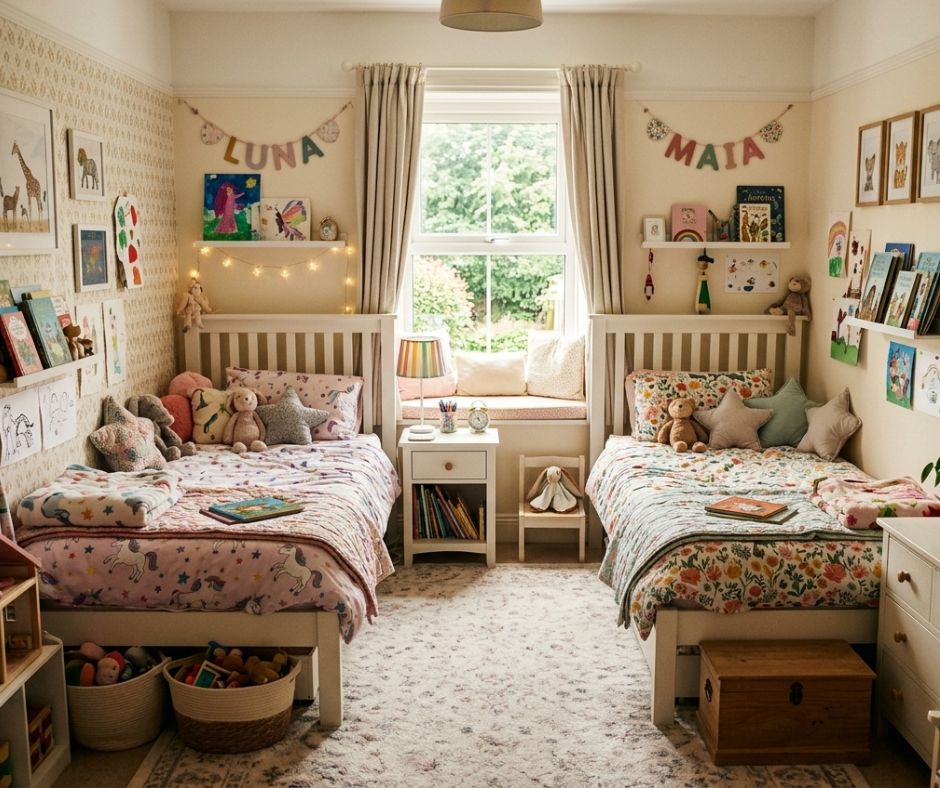 Twin Bedroom for Small Rooms