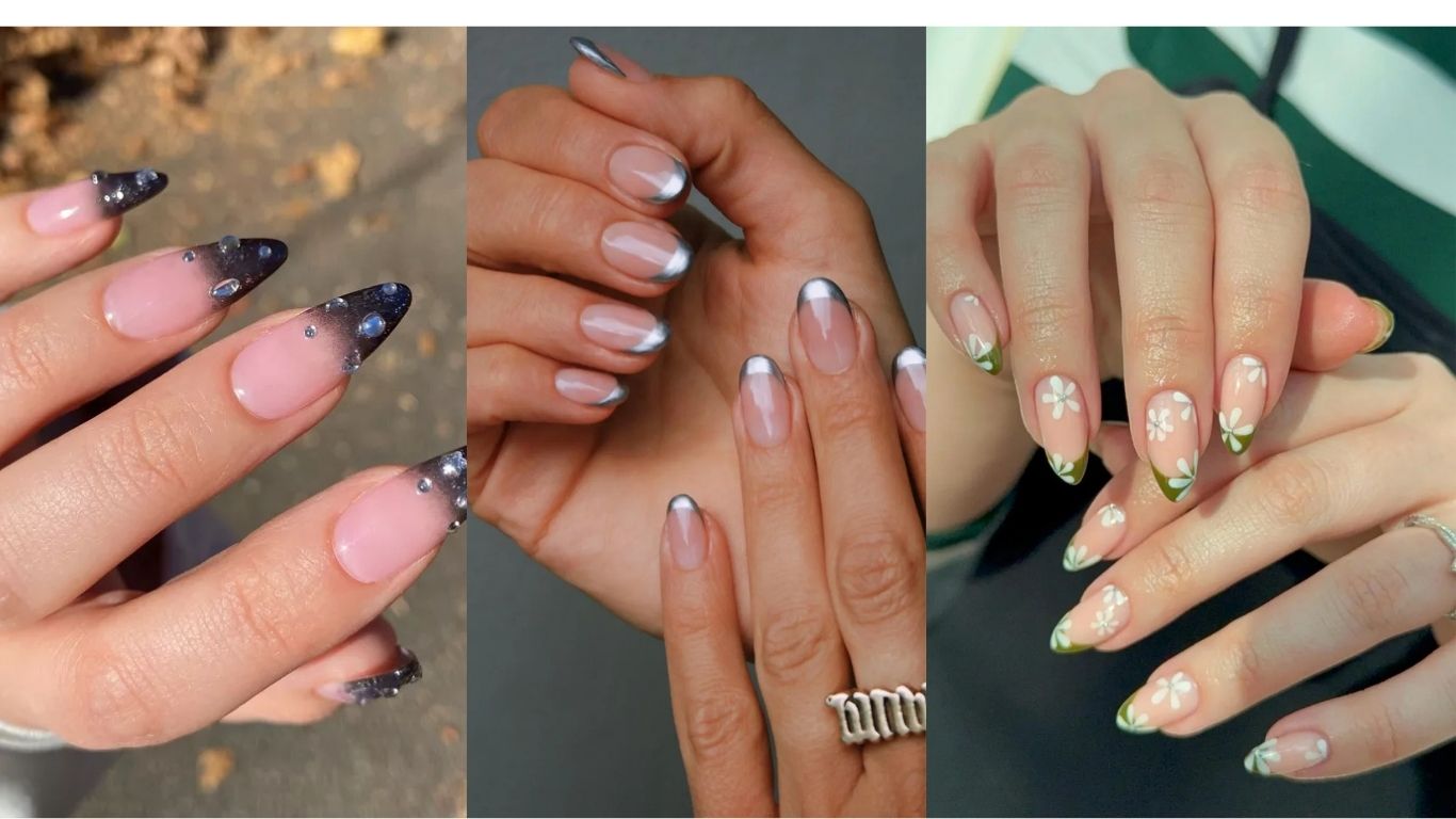 French tip nail designs